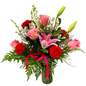 Pink Paradise Bouquet V-1079 Flower Bouquet