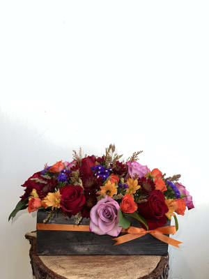 Autumn Box Flower Bouquet