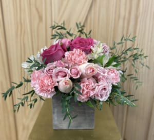 Pink Quartz Flower Bouquet