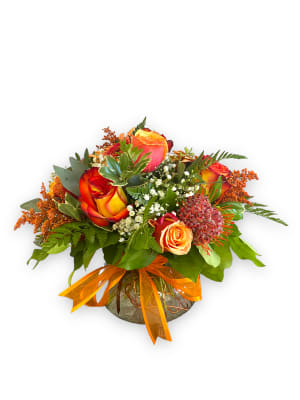 Orange Sherbet Flower Bouquet