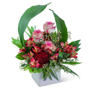 Velvet Wineberry Flower Bouquet