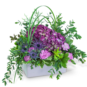 Magenta Forest Flower Arrangement Magenta Forest Flower Bouquet