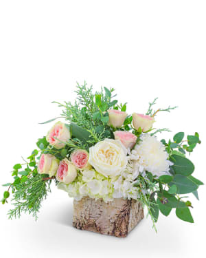 Birch Rosette Flower Bouquet