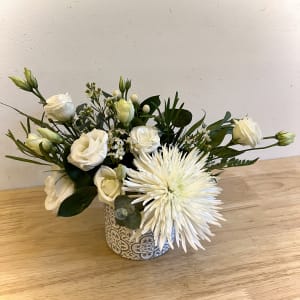 White Garden Flower Bouquet