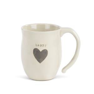 Happy Heart Mug Flower Bouquet