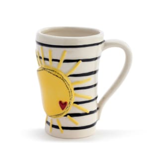 Sun & Stripes Mug Flower Bouquet