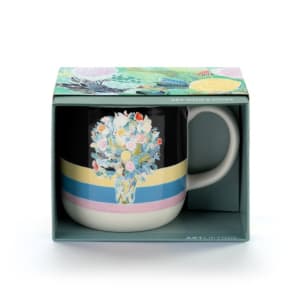 ArtLifting Mug - Floral Black Flower Bouquet