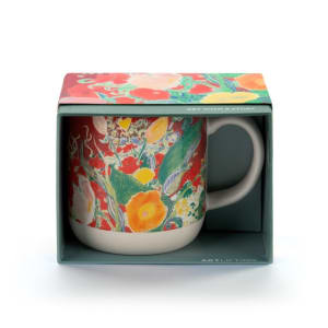 ArtLifting Mug - Floral Stripes Flower Bouquet