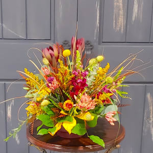 Rustic Days of Autumn Flower Bouquet