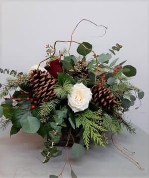 Celestial Christmas Flower Bouquet