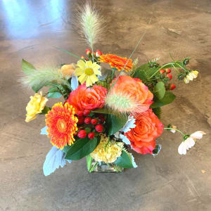 Autumn Sunset Flower Bouquet