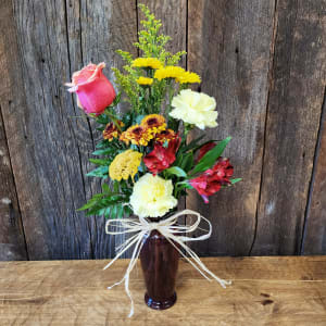 Judy's Touch of Fall Flower Bouquet