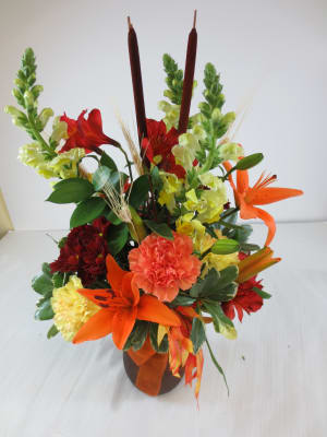 Amber Spice Flower Bouquet