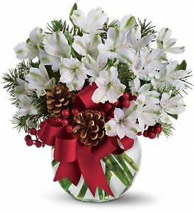 Let It Snow Flower Bouquet