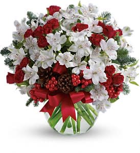 Let It Snow Flower Bouquet