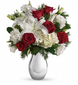 Teleflora's Silver Noel Bouquet Flower Bouquet