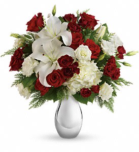 Teleflora's Silver Noel Bouquet Flower Bouquet