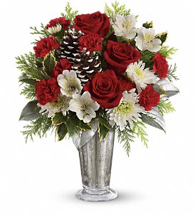 Teleflora's Timeless Cheer Bouquet Flower Bouquet