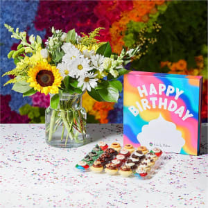 HIP HIP HOORAY BIRTHDAY BUNDLE Flower Bouquet