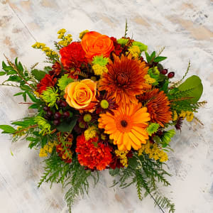 Thanksgiving Elegant Round Centerpiece Flower Bouquet