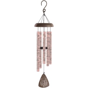 "God Has You" 30" Rose Gold Sonnet Chime Flower Bouquet