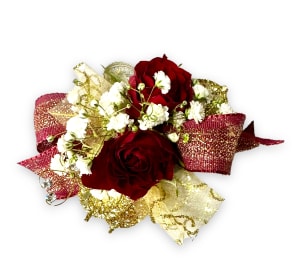 Really Ruby Wristlet (for ages <10 yrs) Flower Bouquet