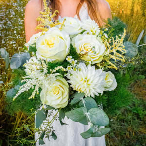 Enchanted Garden Classic Bridal Bouquet Flower Bouquet