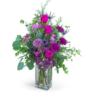 Midnight Magenta Flower Bouquet