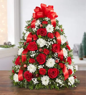 Holiday Flower Tree Flower Bouquet