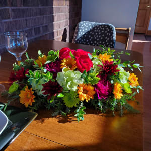 Fall Centerpiece Flower Bouquet