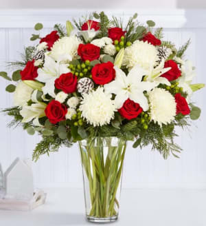 Garden of Grandeur Holiday Flower Bouquet