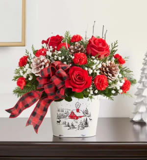 Countryside Christmas Bouquet Flower Bouquet