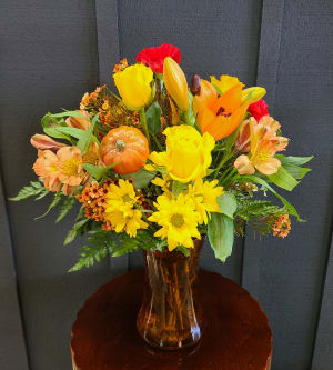 Fall Into Harvest Flower Bouquet