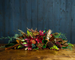 Gingerbread Centerpiece Flower Bouquet