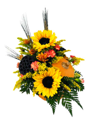 Fiesta Fall Pumpkin IF-819 Flower Bouquet