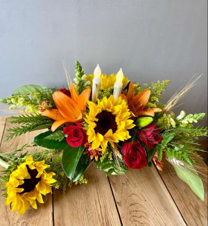 Thanksgiving Unity Centerpiece Flower Bouquet