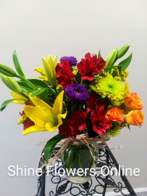 BRIGHTEN YOUR DAY Flower Bouquet