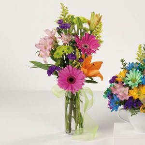 Just Because Bud Vase Flower Bouquet