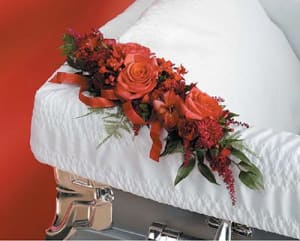 Casket Corsage Flower Bouquet