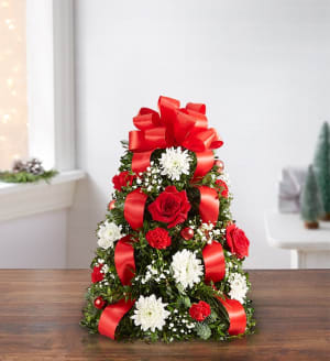 Holiday Flower Tree Flower Bouquet