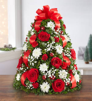 Holiday Flower Tree Flower Bouquet