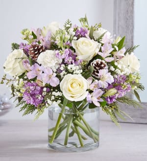 Lovely Lavender Medley for Winter Flower Bouquet