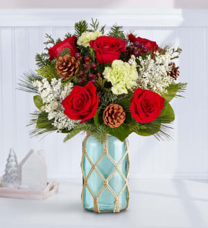 So Very Merry™ by Real Simple® Flower Bouquet