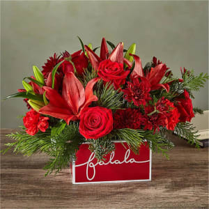 Deck The Halls Flower Bouquet