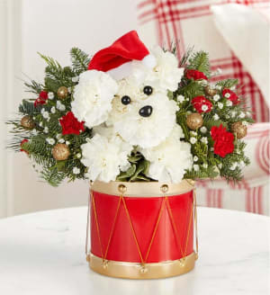 Santa Paws Flower Bouquet