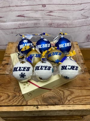 "Hey There, Sports Fans!" Ornament Sets - Small Size Flower Bouquet