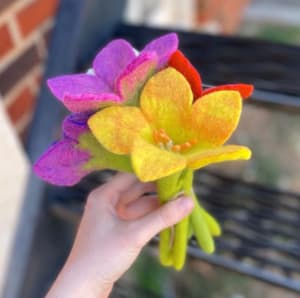 Felt Flower Bouqeut Flower Bouquet