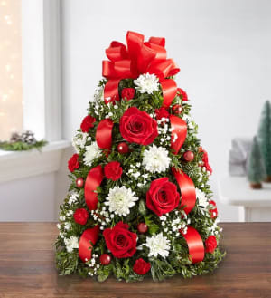 Holiday Flower Tree Flower Bouquet