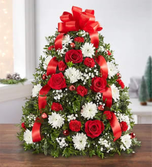 Holiday Flower Tree Flower Bouquet