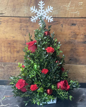 O' Christmas Tree Flower Bouquet